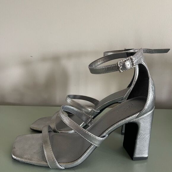 NORDSTROM RACK Adelaide Block Heel Sandals Size 6.5 - Picture 7 of 10